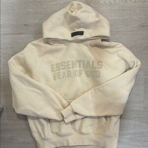 Essentials Fear of God Cream Hoodie
